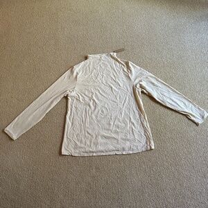 Skims Sand Fits Everybody Long Sleeve Turtleneck, Size 4X NWT